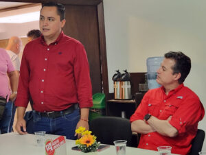 Candidato Alex Chaverra y Juan Manuel Galán