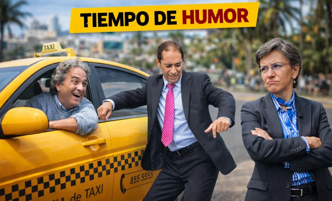 TIEMPO DE HUMOR: ¡BAILE, TAXI Y DESAIRE!