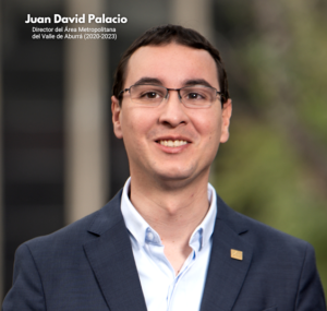 Juan David Palacio Cardona Director del Area Metropolitana del Valle de Aburra 2020 2023 2