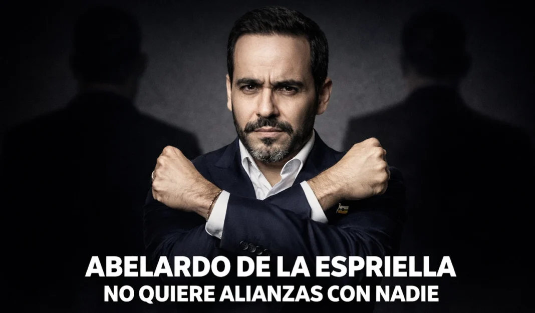 SIN ALIANZAS, SIN PARTIDOS