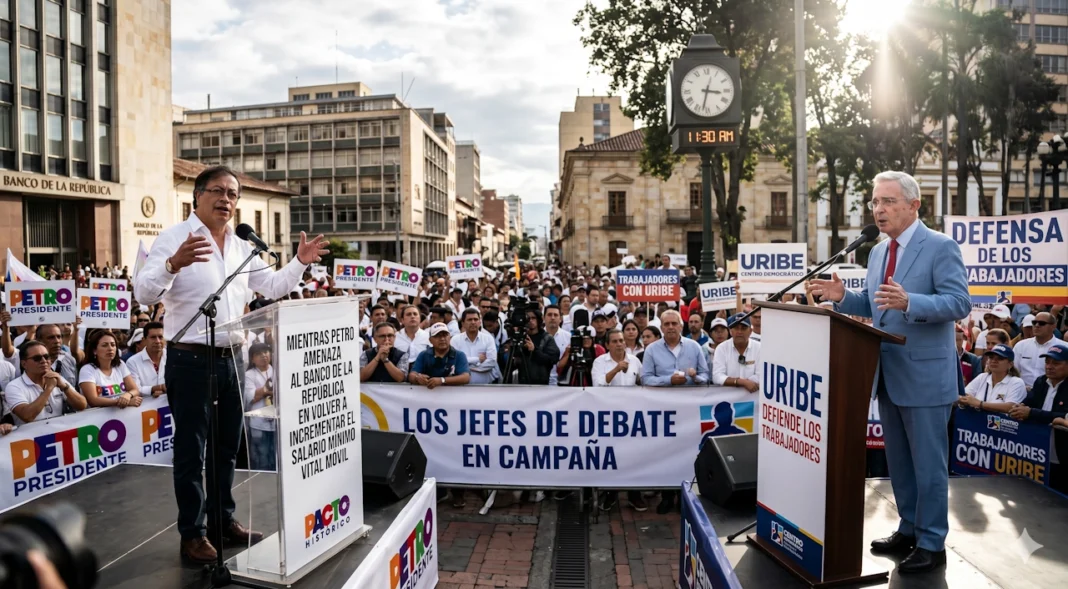 CHOQUE EN CAMPAÑA: SALARIO MÍNIMO EN EL CENTRO DEL DEBATE