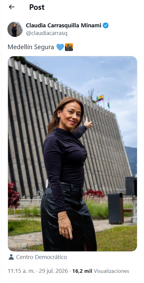 EL AJEDREZ POLÍTICO DE CLAUDIA CARRASQUILLA: UN SALTO AL VACÍO POR EL PISO 12 1 carrasquillac