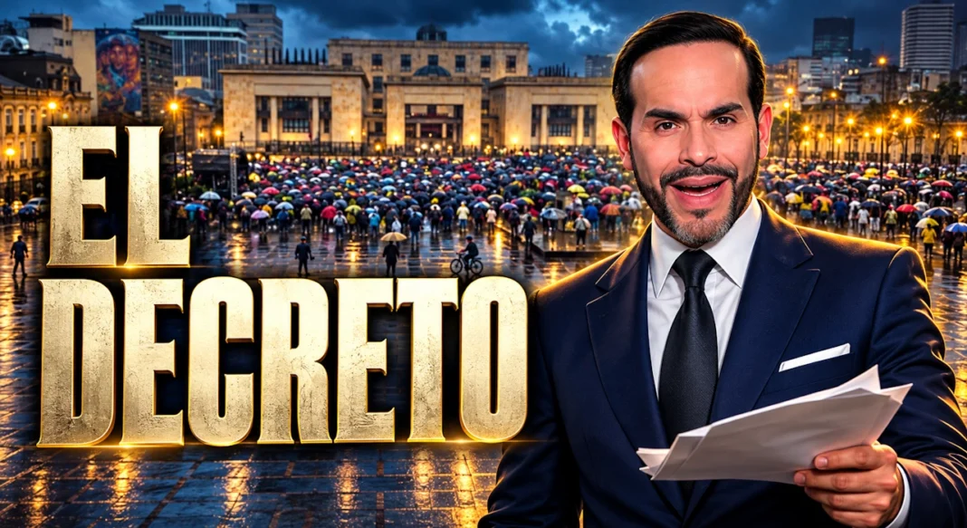 El decreto bajo la lluviahh